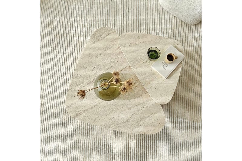 Jewa Sohvapöytä 90 cm - Beige - Huonekalut - Pöytä & ruokailuryhmä - Sohvapöytä