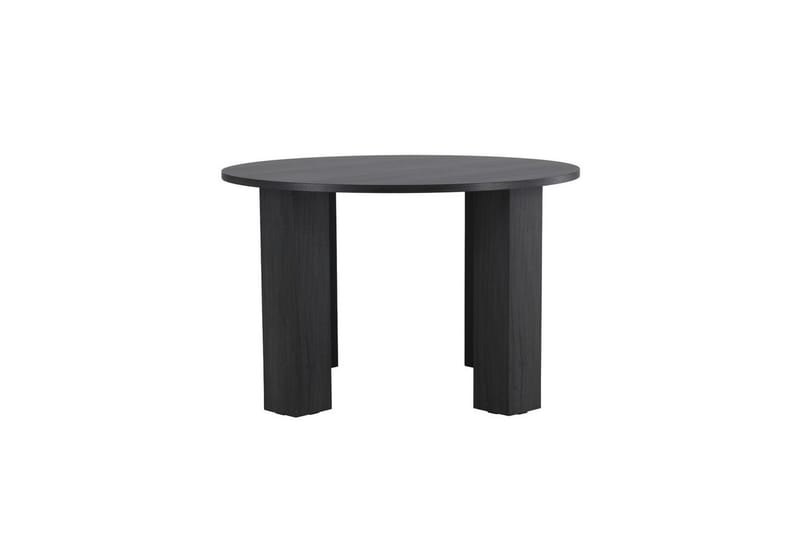 Juno Ruokapöytä 120 Cm - Musta - Huonekalut - Pöytä & ruokailuryhmä - Ruokapöydät & keittiön pöydät