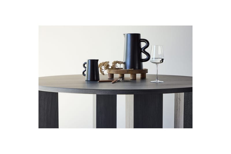 Juno Ruokapöytä 120 Cm - Musta - Huonekalut - Pöytä & ruokailuryhmä - Ruokapöydät & keittiön pöydät