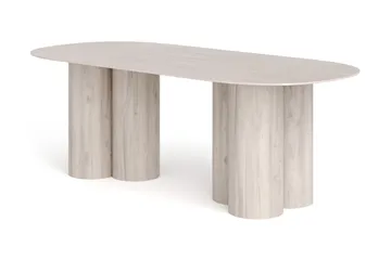 Juno Ruokapöytä Ovaali 220×100 cm Viilu