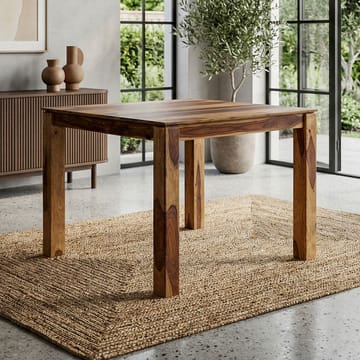 Jununa-ruokapöytä 80 cm - Lämmin ruskea ja luonnollinen syykuvio - Huonekalut - Pöytä & ruokailuryhmä - Ruokapöydät & keittiön pöydät