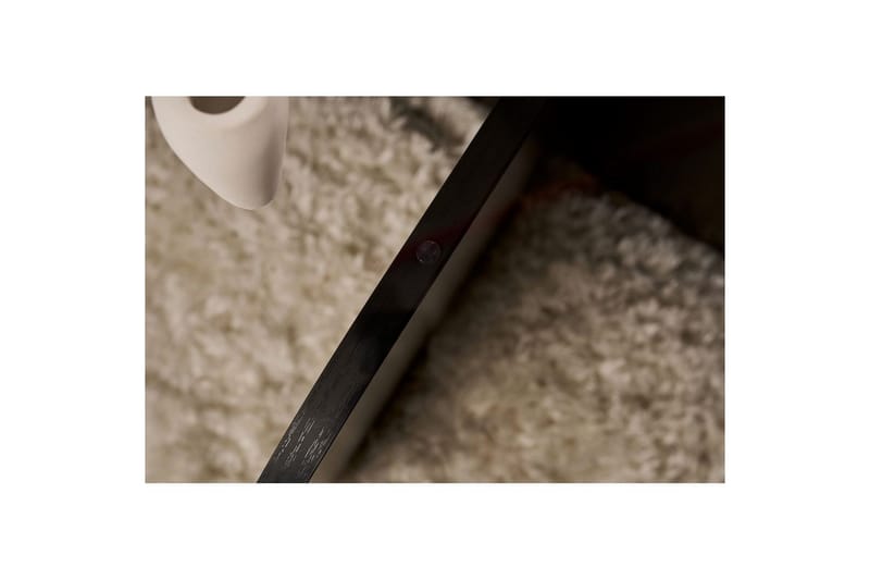 Kahvipöytä Aeris 75 cm Lasilevyllä - Musta puu / Läpinäkyvä - Huonekalut - Pöytä & ruokailuryhmä - Sohvapöytä