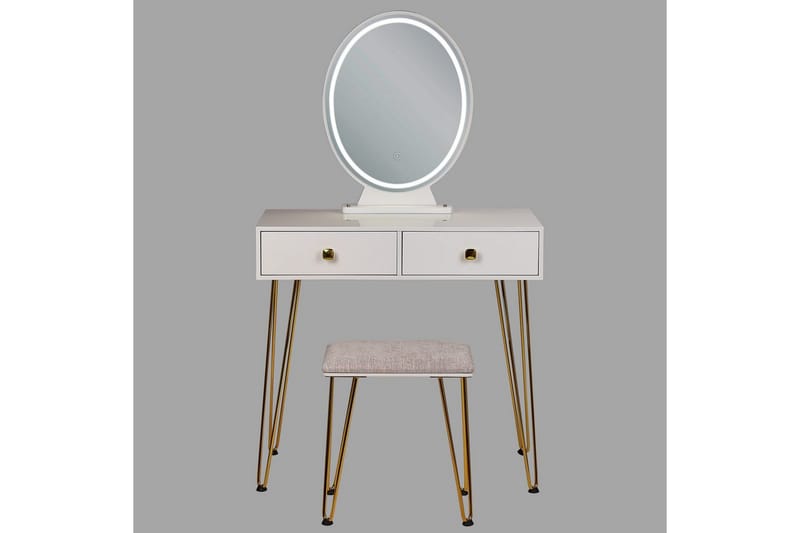 Kampauspöytä Caen - Huonekalut - Pöytä & ruokailuryhmä - Meikki- & kampauspöydät