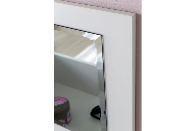 Kampauspöytä Wohnling Säilytystila Osmetic White -meikkipöydälle peilijakkaralla, klassisen moderni - Huonekalut - Pöytä & ruokailuryhmä - Meikki- & kampauspöydät