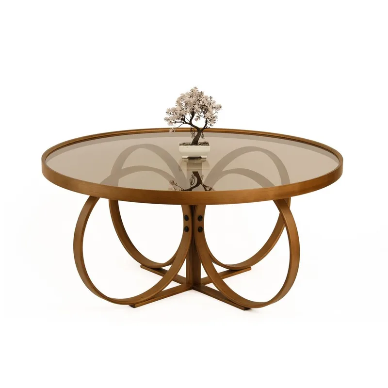 Kashiwa Sohvapöytä 100 cm, Tummanruskea