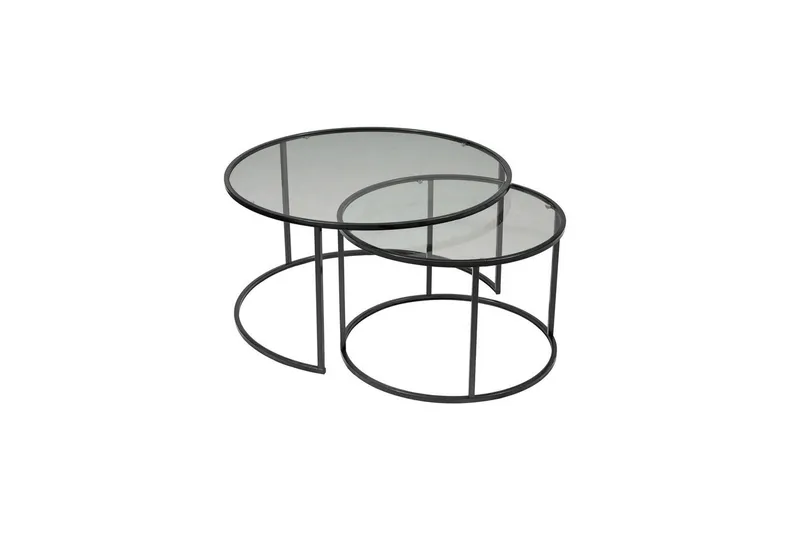 Kashiwa Sohvapöytä 80 cm, Musta