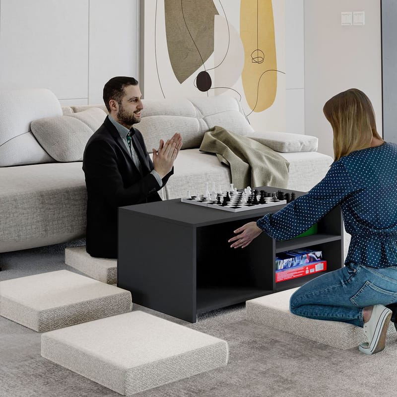 Kavon sohvapöytäsetti 90x44,1x45 cm - Antrasiitti - Huonekalut - Pöytä & ruokailuryhmä - Sohvapöytä