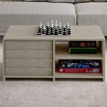 Kavon sohvapöytäsetti 90x44,1x45 cm - Travertiini - Huonekalut - Pöytä & ruokailuryhmä - Sohvapöytä