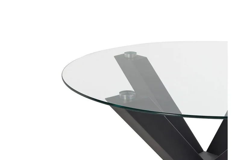 Kerrobert Ruokapöytä 100 cm - Musta - Huonekalut - Pöytä & ruokailuryhmä - Ruokapöydät & keittiön pöydät