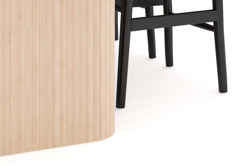 Kopparbo Ruokailuryhmä 180-240 cm Jatkettava, 4 Dastoori Ruokatuolia - Whitewash - Huonekalut - Pöytä & ruokailuryhmä - Ruokailuryhmä