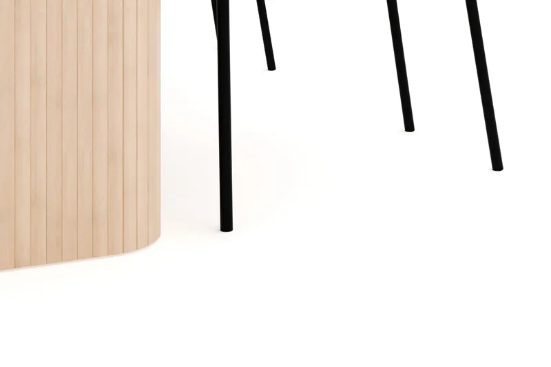 Kopparbo Ruokailuryhmä 180-240 cm Jatkettava, 4 Gemmiano Ruokatuolia - Whitewash - Huonekalut - Pöytä & ruokailuryhmä - Ruokailuryhmä