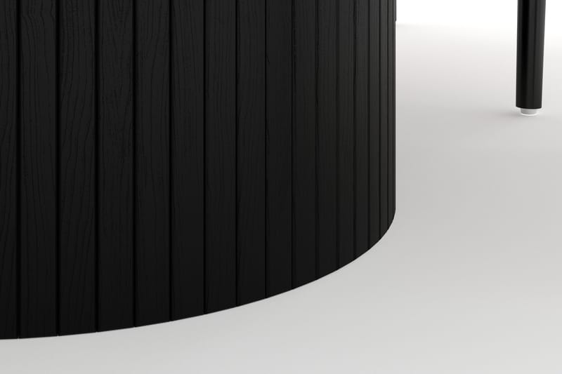 Kopparbo Ruokailuryhmä 180 cm ja 6 Dastoori Tuolia - Musta - Huonekalut - Pöytä & ruokailuryhmä - Ruokailuryhmä