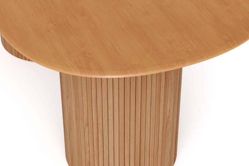 Kopparbo ruokapöytä, ovaali 180x90 cm, viilu - Tammi - Huonekalut - Pöytä & ruokailuryhmä - Ruokapöydät & keittiön pöydät