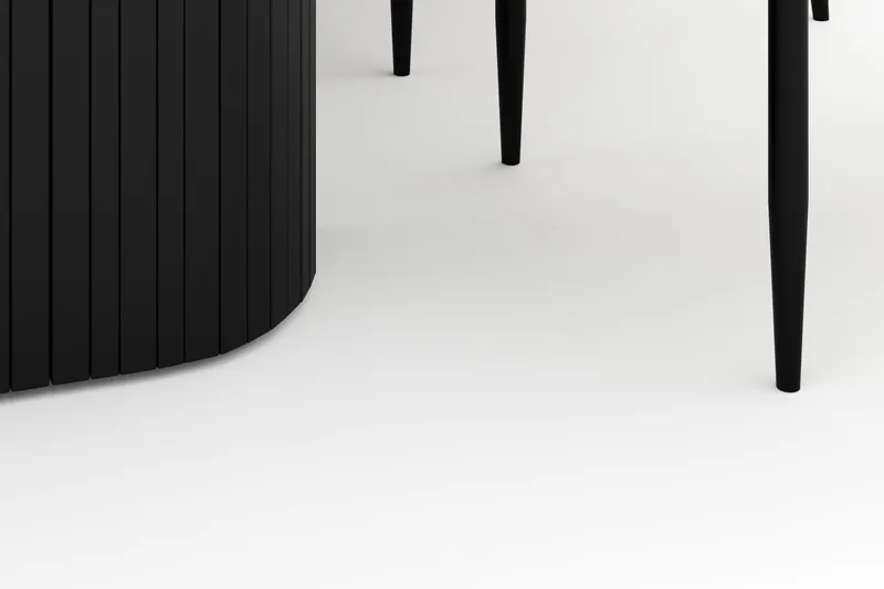 Kopparbo Ruokapöytä 180-240 cm Jatkettava ja 6 Sawako Tuolia - Valkoinen - Huonekalut - Pöytä & ruokailuryhmä - Ruokailuryhmä