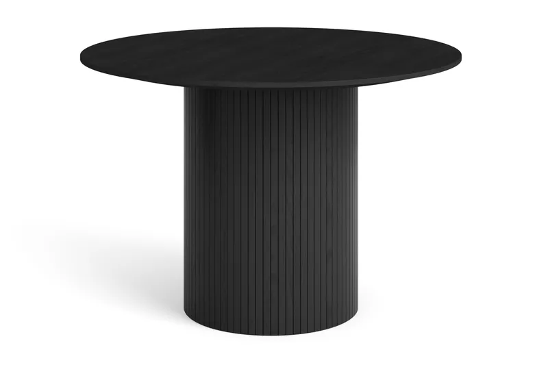 Kopparbo Pyöreä Ruokapöytä 110 cm, Musta
