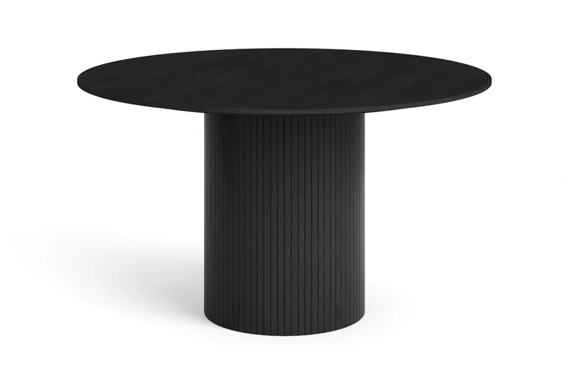 Kopparbo Pyöreä Ruokapöytä 130 cm, Musta
