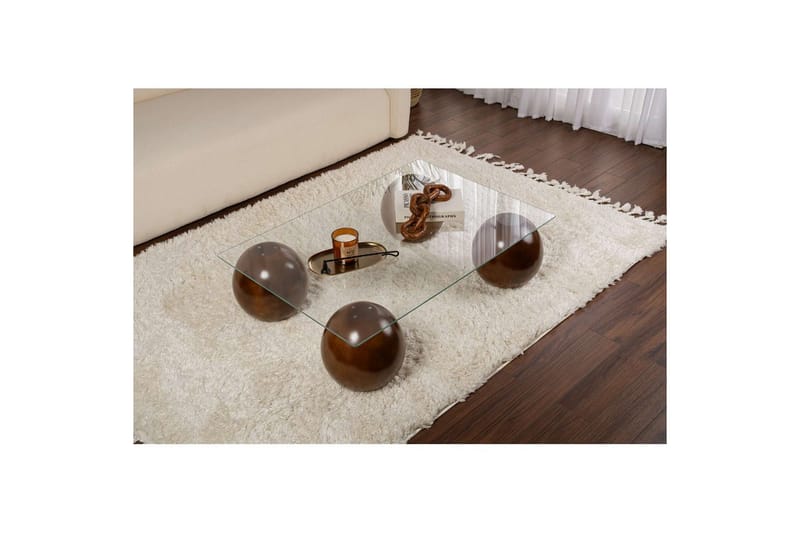 Koushik Sohvapöytä 110 cm - Hiekka - Huonekalut - Pöytä & ruokailuryhmä - Sohvapöytä