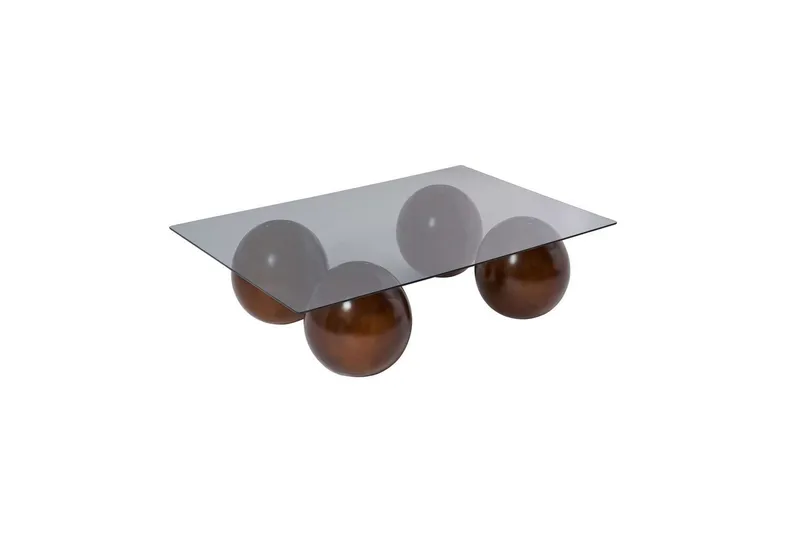 Koushik Sohvapöytä 110 cm - Hiekka/Vaaleanharmaa - Huonekalut - Pöytä & ruokailuryhmä - Sohvapöytä