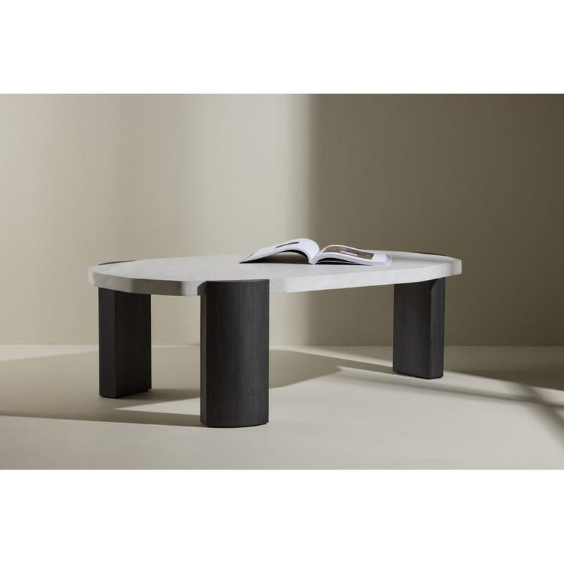 Kres Sohvapöytä 125 cm - Beige - Huonekalut - Pöytä & ruokailuryhmä - Sohvapöytä