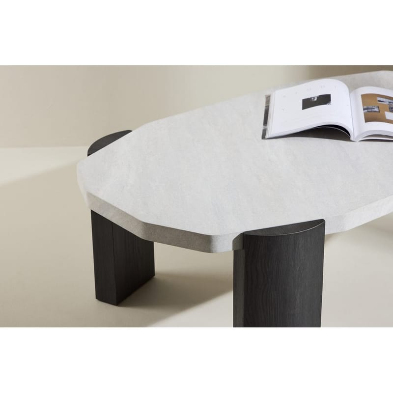 Kres Sohvapöytä 125 cm - Beige - Huonekalut - Pöytä & ruokailuryhmä - Sohvapöytä