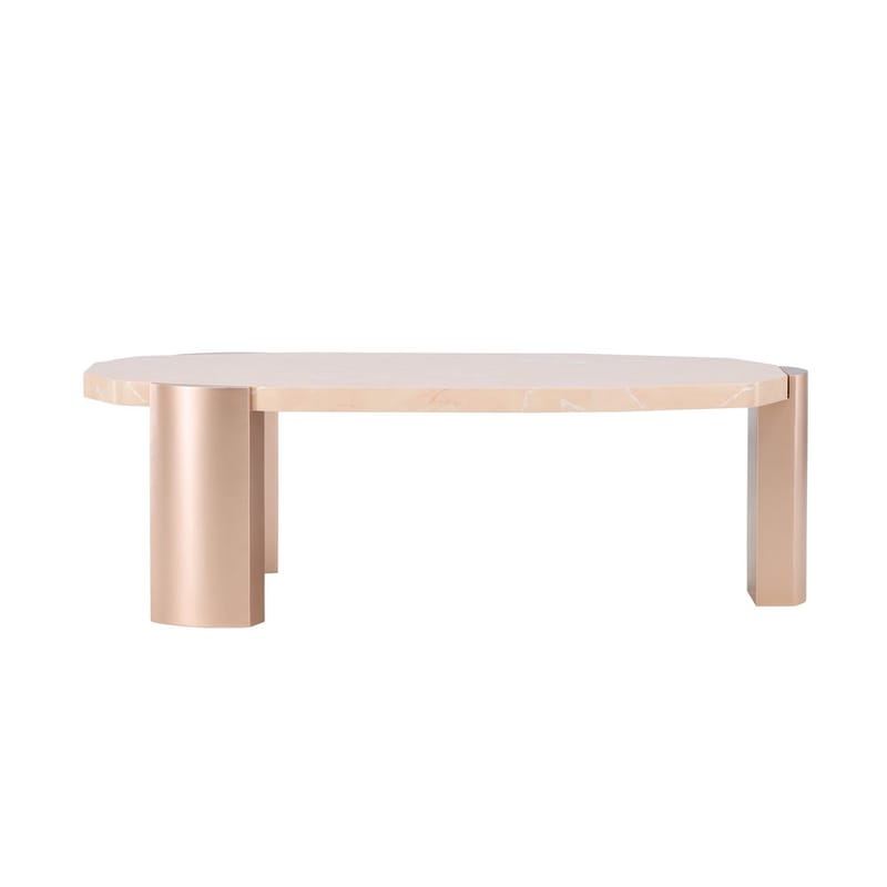 Kres Sohvapöytä 125 cm - Vaaleanpunainen - Huonekalut - Pöytä & ruokailuryhmä - Sohvapöytä