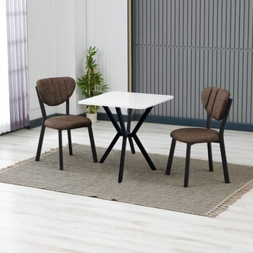 Krylor ruokailuryhmä pöytä 70 cm + 2 tuolia - Huonekalut - Pöytä & ruokailuryhmä - Ruokailuryhmä
