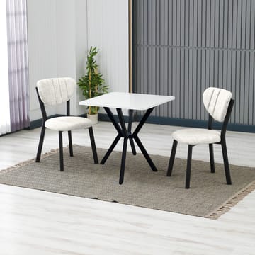 Krylor ruokailuryhmä pöytä 70 cm + 2 tuolia - Huonekalut - Pöytä & ruokailuryhmä - Ruokailuryhmä