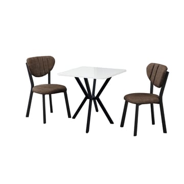 Krylor ruokailuryhmä pöytä 70 cm + 2 tuolia - Huonekalut - Pöytä & ruokailuryhmä - Ruokailuryhmä