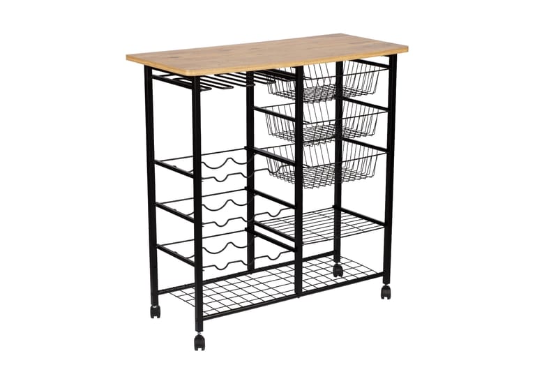 Laney Baaripöytä 32x90 cm - Ruskea/Musta - Huonekalut - Pöytä & ruokailuryhmä - Baaripöytä