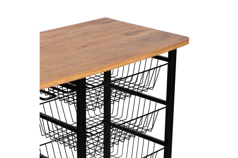Laney Baaripöytä 32x90 cm - Ruskea/Musta - Huonekalut - Pöytä & ruokailuryhmä - Baaripöytä