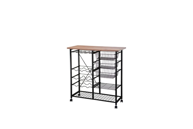 Laney Baaripöytä 32x90 cm - Ruskea/Musta - Huonekalut - Pöytä & ruokailuryhmä - Baaripöytä