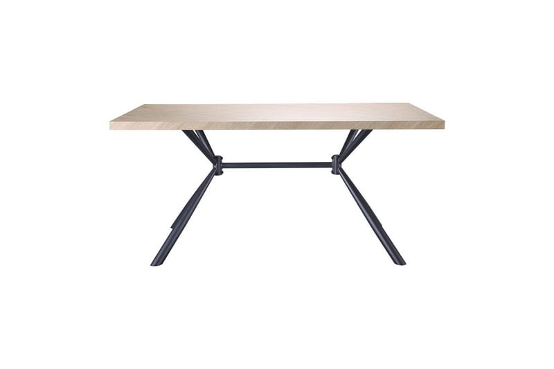 Larchant Ruokapöytä Suorakaiteen muotoinen 160x90 cm - Ruskea - Huonekalut - Pöytä & ruokailuryhmä - Ruokapöydät & keittiön pöydät