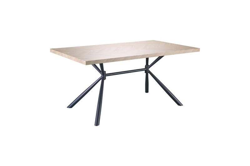 Larchant Ruokapöytä Suorakaiteen muotoinen 160x90 cm, Ruskea