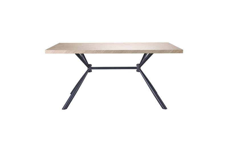 Larchant Ruokapöytä Suorakaiteen muotoinen 160x90 cm - Ruskea - Huonekalut - Pöytä & ruokailuryhmä - Ruokapöydät & keittiön pöydät