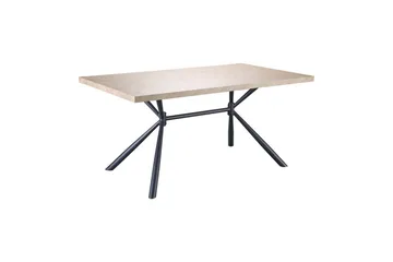 Larchant Ruokapöytä Suorakaiteen muotoinen 160x90 cm - Ruskea - Huonekalut - Pöytä & ruokailuryhmä - Ruokapöydät & keittiön pöydät