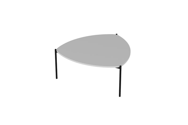 Lenny Sohvapöytä 90 cm, Valkoinen