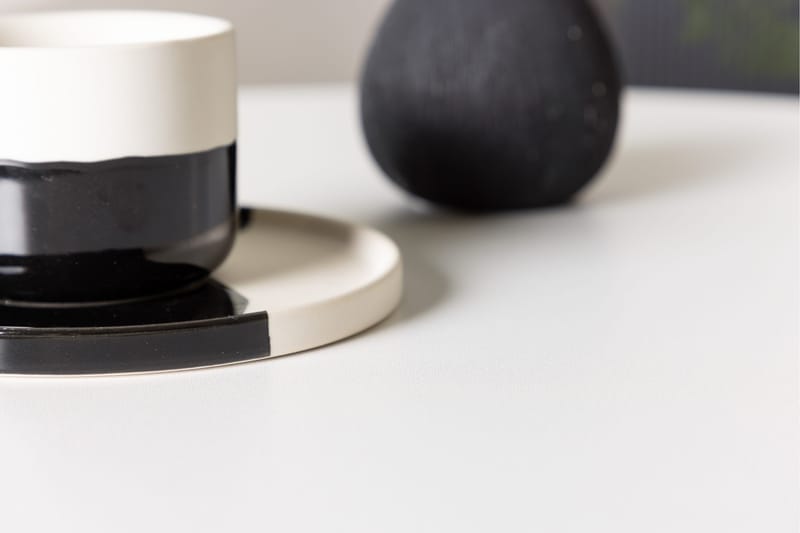 Leonora Ruokapöytä 65 cm - Valkoinen - Huonekalut - Pöytä & ruokailuryhmä - Ruokapöydät & keittiön pöydät