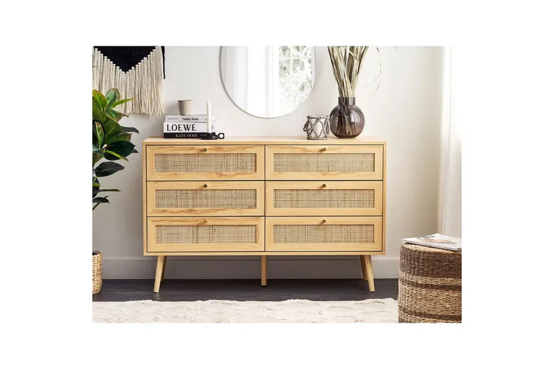 Lipasto Perote, jossa on 6 laatikkoa - Säilytys - Säilytyskalusteet - Lipasto