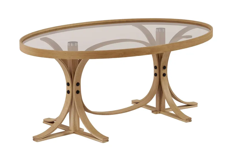 Lirena Sohvapöytä 112 cm - Tammi - Huonekalut - Pöytä & ruokailuryhmä - Sohvapöytä