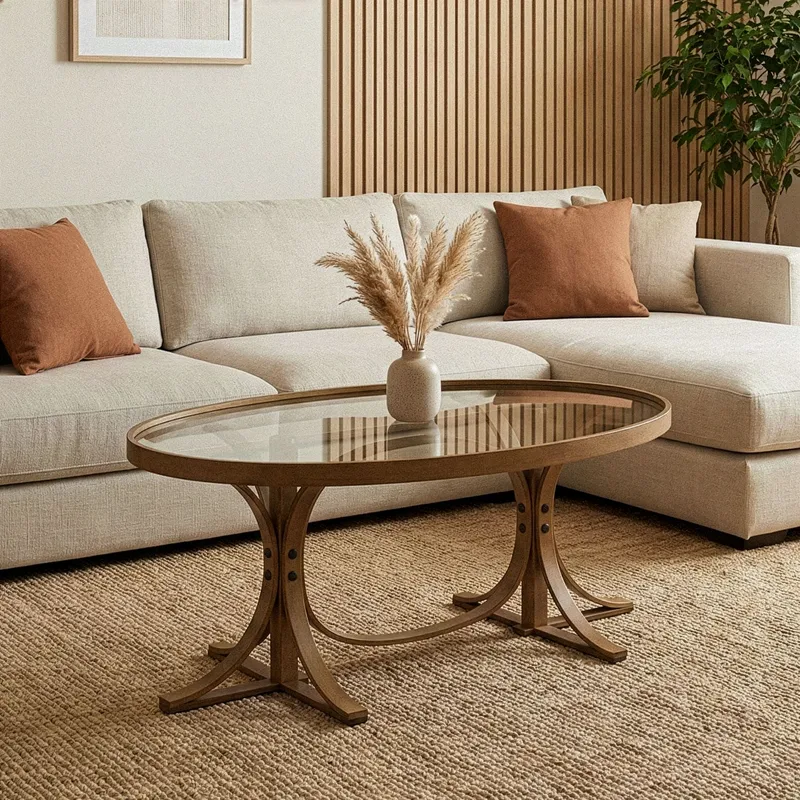 Lirena Sohvapöytä 112 cm - Pähkinä - Huonekalut - Pöytä & ruokailuryhmä - Sohvapöytä