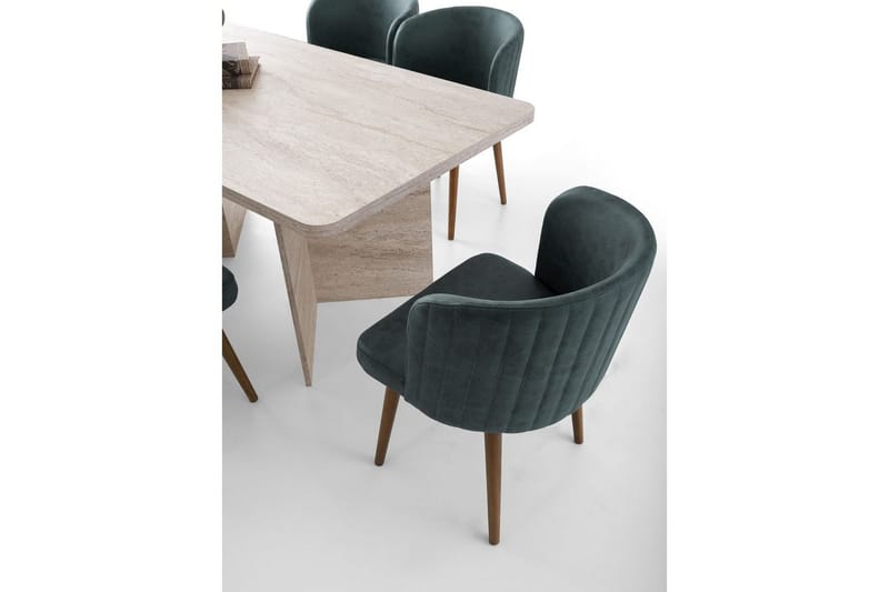 Loftia Ruokapöytä 180 cm Suorakulmainen - Travertiini - Huonekalut - Pöytä & ruokailuryhmä - Ruokapöydät & keittiön pöydät