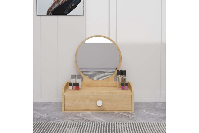 Loomba Kampauspöytä 60 cm - Tammi - Huonekalut - Pöytä & ruokailuryhmä - Meikki- & kampauspöydät