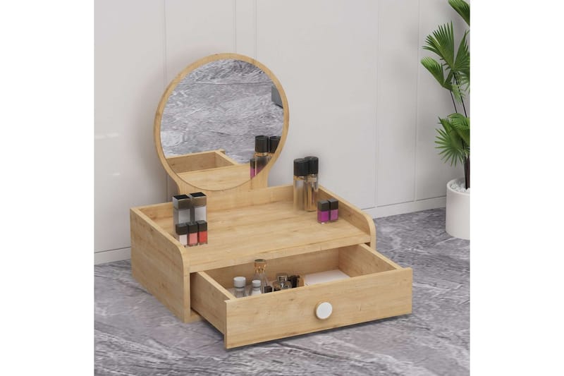 Loomba Kampauspöytä 60 cm - Tammi - Huonekalut - Pöytä & ruokailuryhmä - Meikki- & kampauspöydät