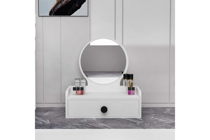 Loomba Kampauspöytä 60 cm - Valkoinen - Huonekalut - Pöytä & ruokailuryhmä - Meikki- & kampauspöydät