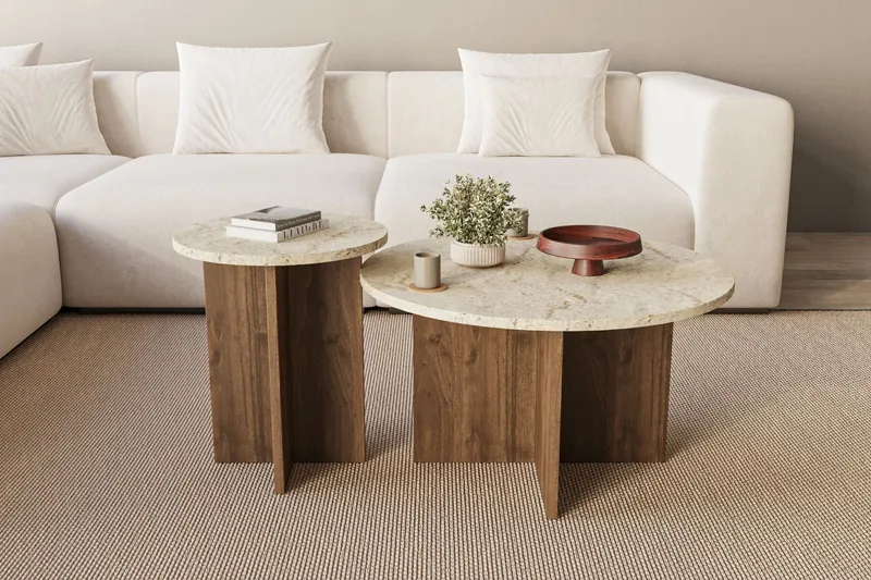 Lorricus sohvapöytä 70 cm pyöreä - Huonekalut - Pöytä & ruokailuryhmä - Sohvapöytä