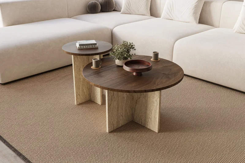 Lorricus sohvapöytä 70 cm pyöreä, undefined