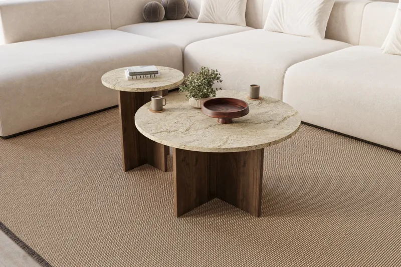 Lorricus sohvapöytä 70 cm pyöreä - Huonekalut - Pöytä & ruokailuryhmä - Sohvapöytä