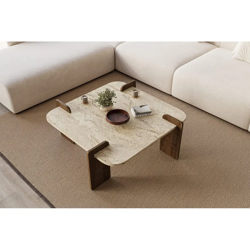 Lorvenor Sohvapöytä 90 cm - Tummanruskea - Huonekalut - Pöytä & ruokailuryhmä - Sohvapöytä