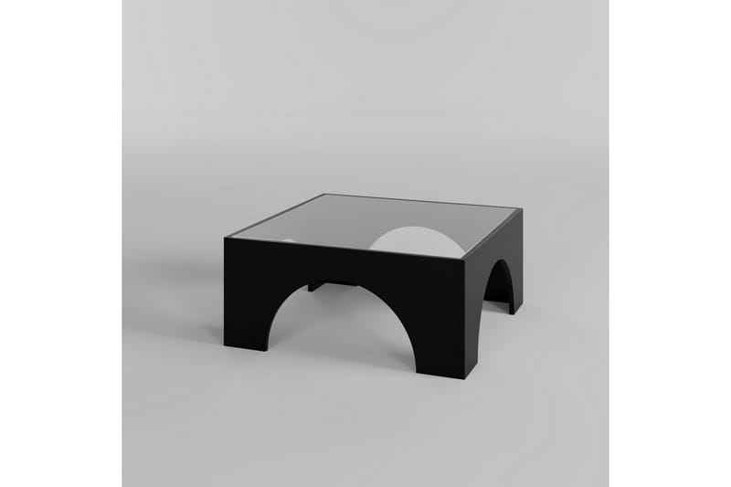Lowan Sohvapöytä 80 cm, Musta