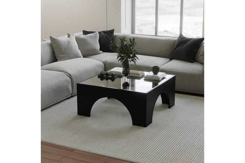 Lowan Sohvapöytä 80 cm - Musta - Huonekalut - Pöytä & ruokailuryhmä - Sohvapöytä